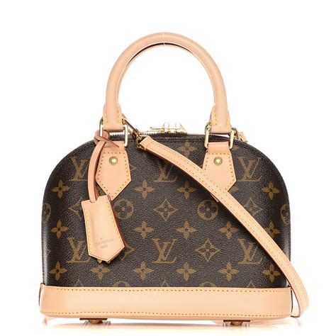 louis vuitton shiny leather bag|Louis Vuitton monogram alma bb.